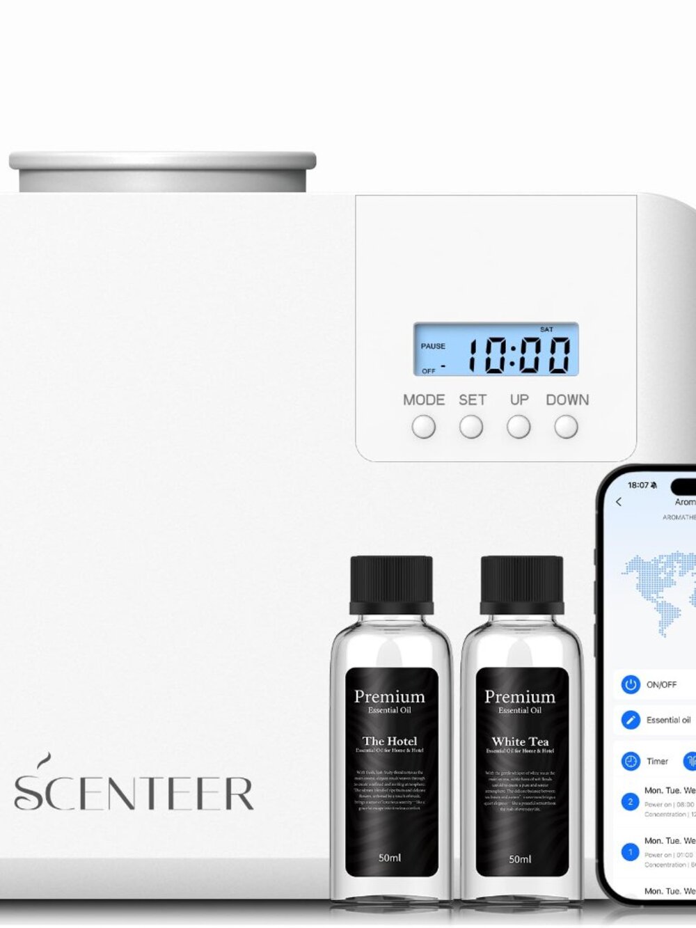 NEW 2026 Upgraded HVAC Scent Diffuser Machine Kit Wi-Fi Control Built-in Fan Air